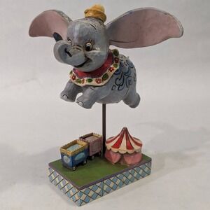 Disney Traditions Jim Shore Dumbo Faith In Flight Figurine 4010028 Circus Flying